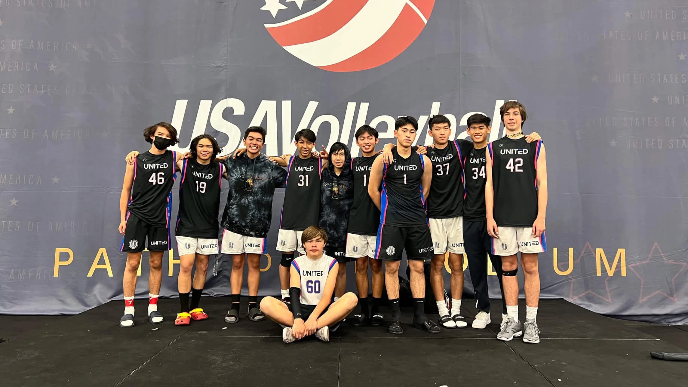 United Riverside team at USA Volleyball Nationals